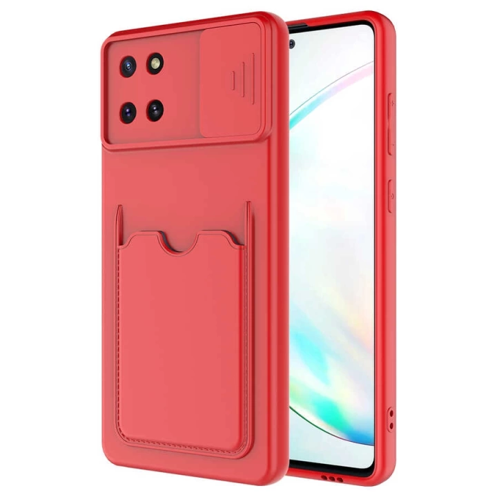Galaxy A81 (note 10 Lite) Kılıf ​redclick Kartix Kapak