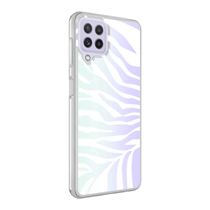 Galaxy M32 Kılıf Redclick M-blue Desenli Kapak