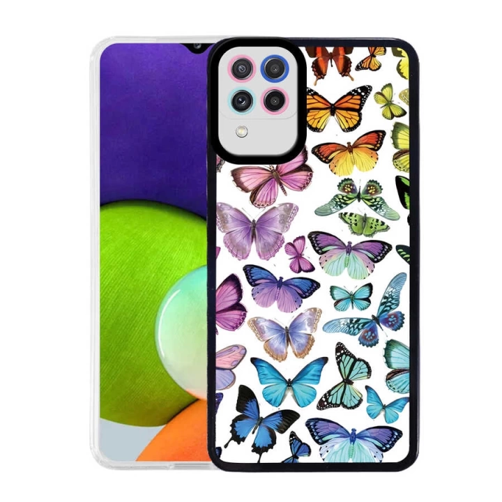 Galaxy M32 Kılıf Redclick M-fit Desenli Kapak