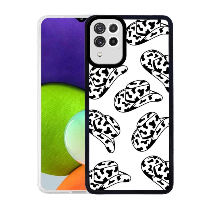 Galaxy M32 Kılıf Redclick M-fit Desenli Kapak