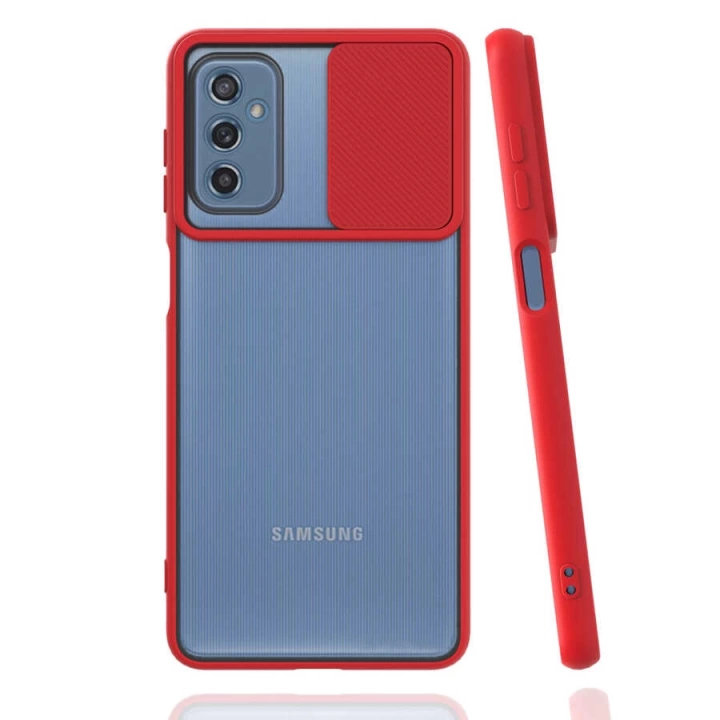 Galaxy M52 Kılıf Redclick Lensi Kapak