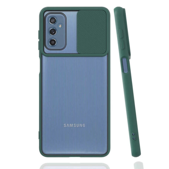 Galaxy M52 Kılıf Redclick Lensi Kapak