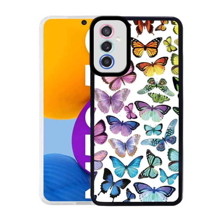 Galaxy M52 Kılıf Redclick M-fit Desenli Kapak