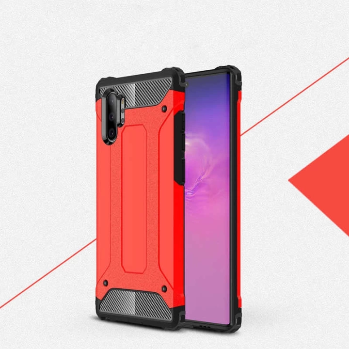 Galaxy Note 10 Plus Kılıf Redclick Crash Silikon Kapak