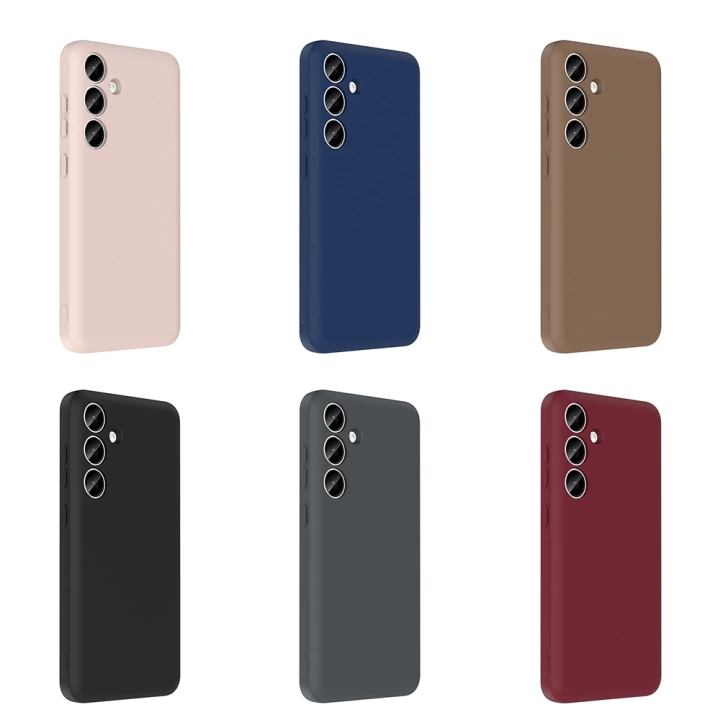 Galaxy S24 FE Kılıf Kamera Korumalı Kartlık Hazneli Redclick Vitra Kapak