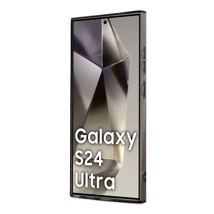 Galaxy S24 Ultra Kılıf Lacoste Orjinal Lisanslı Magsafe Şarj Özellikli Transparan Timsah Logo Baskılı Kapak