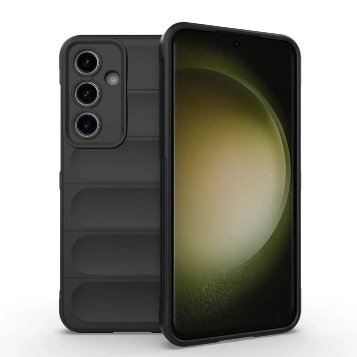 Galaxy S25 FE Kılıf Esnek TPU Oyuklu Arka Yüzey Tasarımlı Redclick Etnik Silikon Kapak