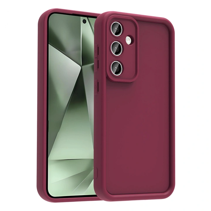 Galaxy S25 FE Kılıf Kamera Korumalı Redclick Ananas Kapak