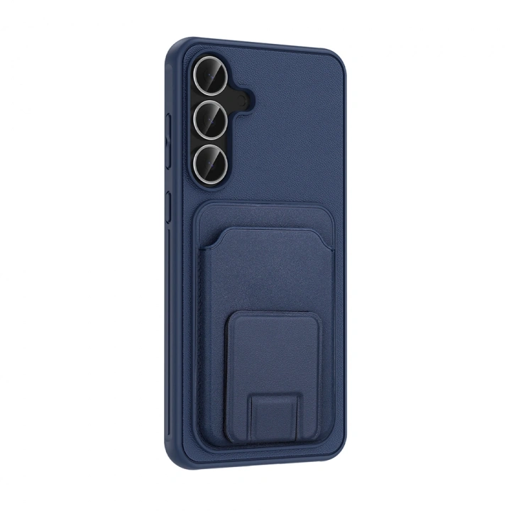 Galaxy S25 FE Kılıf Kartlıklı TPU Redclick Bikart Kapak