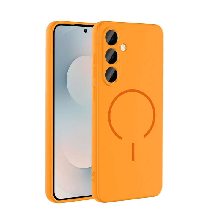 Galaxy S25 FE Kılıf M-safe Şarj Özellikli Redclick Meta Kapak