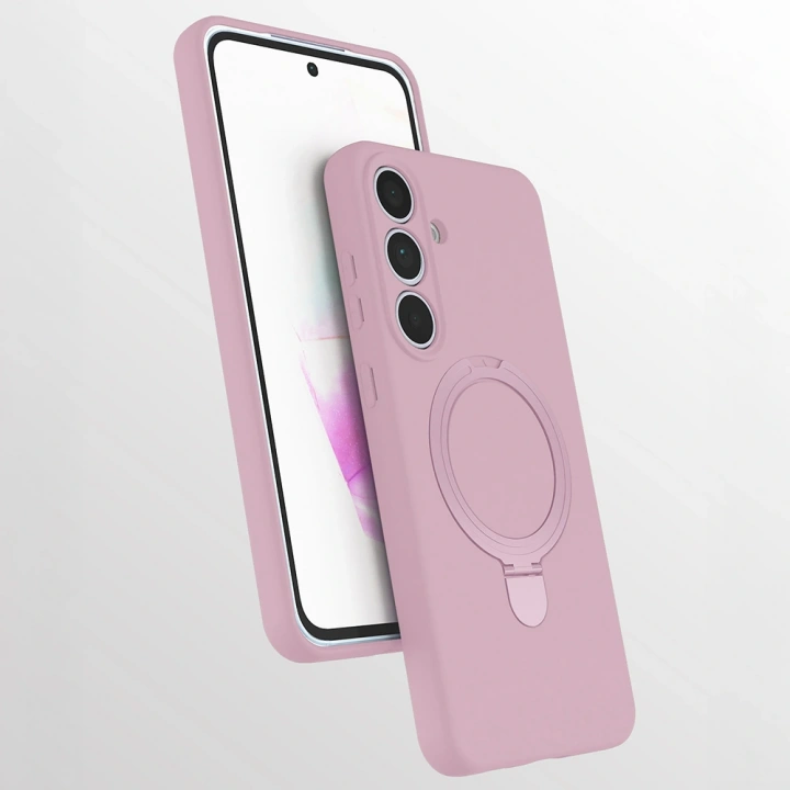 Galaxy S25 FE Kılıf M-safe Şarj Özellikli Standlı Redclick Samara Kapak