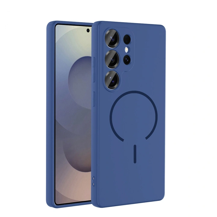 Galaxy S25 Ultra Kılıf M-safe Şarj Özellikli Redclick Meta Kapak