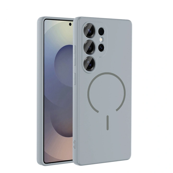 Galaxy S25 Ultra Kılıf M-safe Şarj Özellikli Redclick Meta Kapak