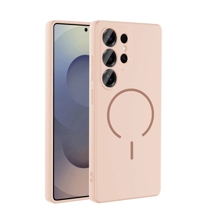 Galaxy S25 Ultra Kılıf M-safe Şarj Özellikli Redclick Meta Kapak