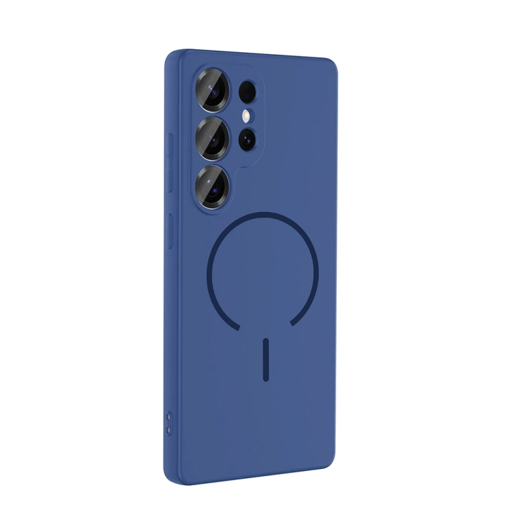 Galaxy S25 Ultra Kılıf M-safe Şarj Özellikli Redclick Meta Kapak