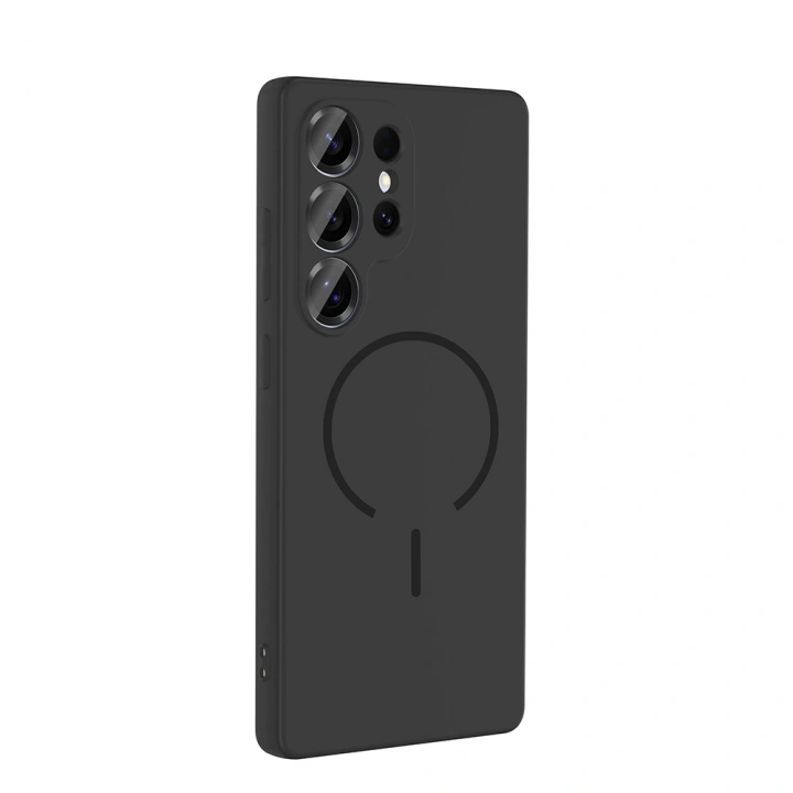 Galaxy S25 Ultra Kılıf M-safe Şarj Özellikli Redclick Meta Kapak