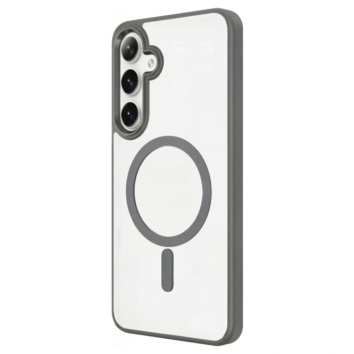 Galaxy S26 Kılıf M-safe Şarj Özellikli Redclick Krom M-safe Silikon Kapak