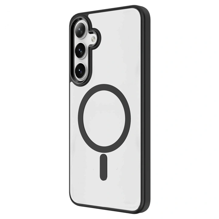 Galaxy S26 Kılıf M-safe Şarj Özellikli Redclick Krom M-safe Silikon Kapak