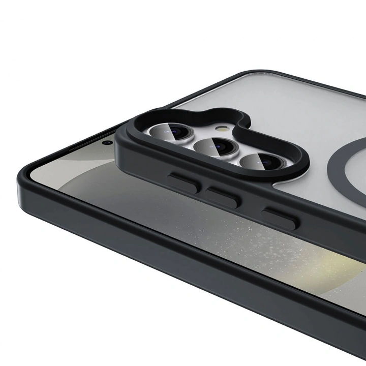 Galaxy S26 Plus Kılıf M-safe Şarj Özellikli Mat Arka Yüzey Redclick Sio Kapak