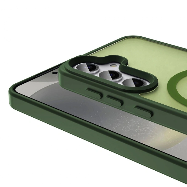 Galaxy S26 Plus Kılıf M-safe Şarj Özellikli Mat Arka Yüzey Redclick Sio Kapak