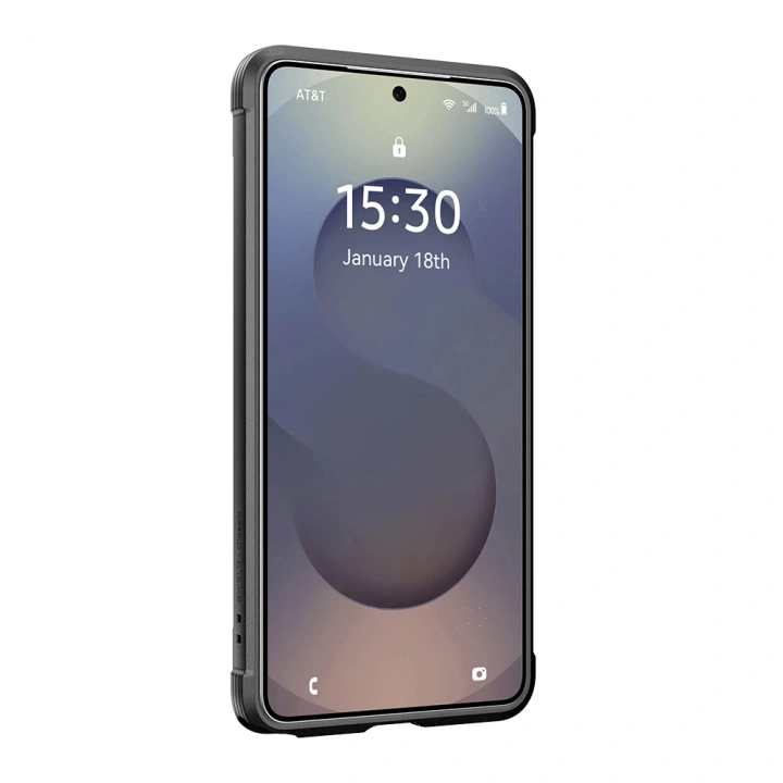 Galaxy S26 Ultra Kılıf M-safe Şarj Özellikli Airbagli Raptic Shield Serisi Şeffaf Arka Yüzey Kapak