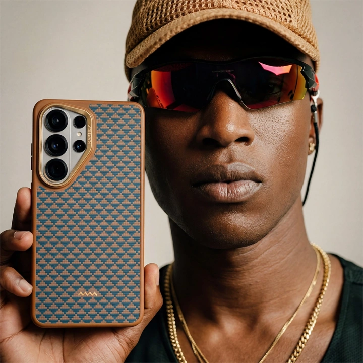 Galaxy S26 Ultra Kılıf M-safe Şarj Özellikli Raptic Aramid Skin Dual Serisi Kapak