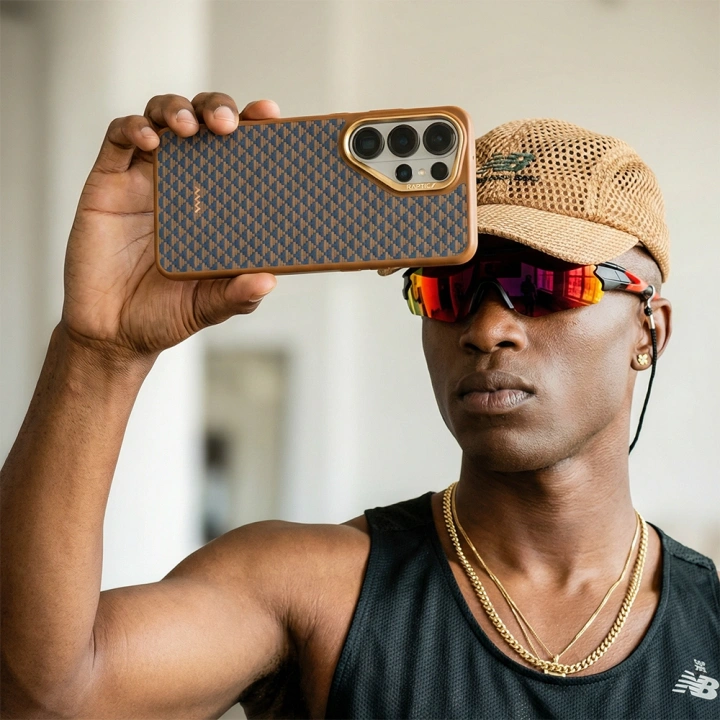 Galaxy S26 Ultra Kılıf M-safe Şarj Özellikli Raptic Aramid Skin Dual Serisi Kapak