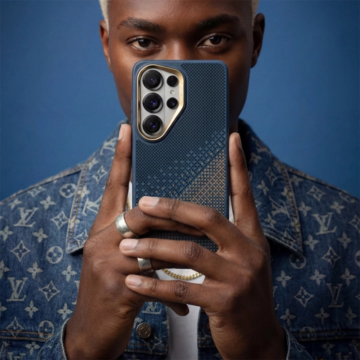 Galaxy S26 Ultra Kılıf M-safe Şarj Özellikli Raptic Aramid Skin Dual Serisi Kapak