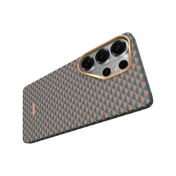 Galaxy S26 Ultra Kılıf M-safe Şarj Özellikli Raptic Aramid Skin Origin Serisi Kapak