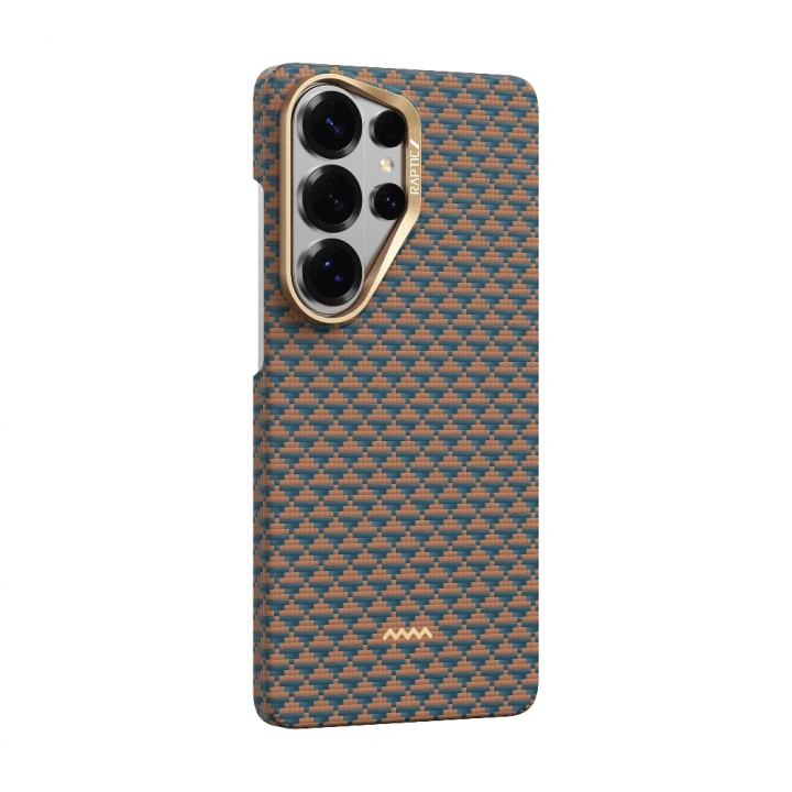 Galaxy S26 Ultra Kılıf M-safe Şarj Özellikli Raptic Aramid Skin Serisi Kapak