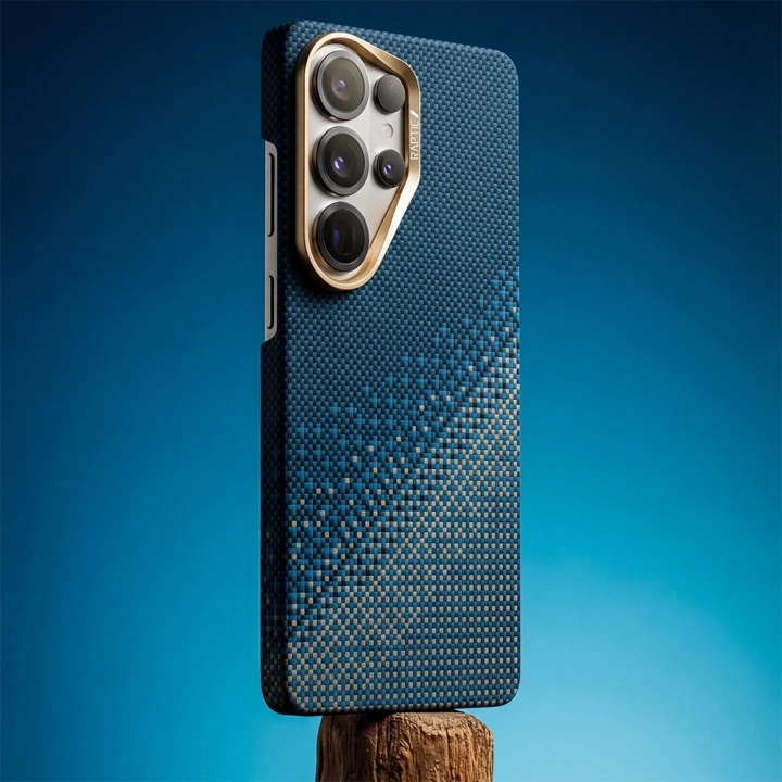 Galaxy S26 Ultra Kılıf M-safe Şarj Özellikli Raptic Aramid Skin Serisi Kapak