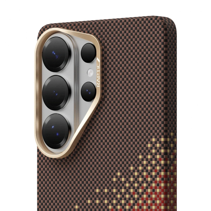 Galaxy S26 Ultra Kılıf M-safe Şarj Özellikli Raptic Aramid Skin Serisi Kapak