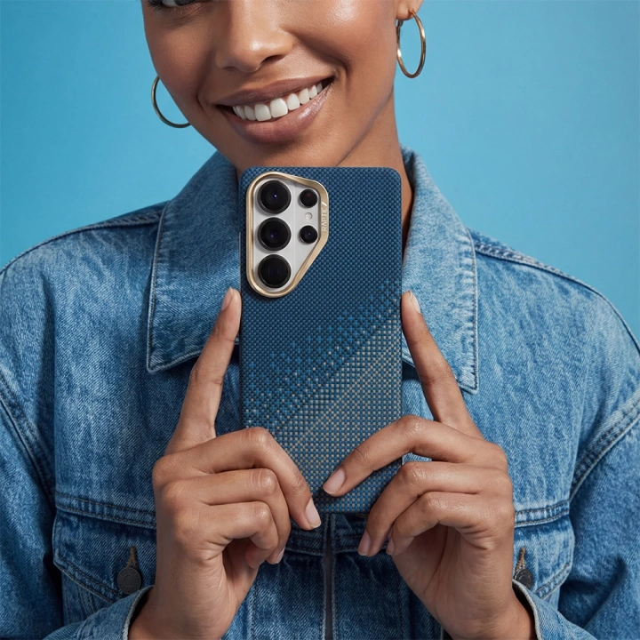 Galaxy S26 Ultra Kılıf M-safe Şarj Özellikli Raptic Aramid Skin Serisi Kapak