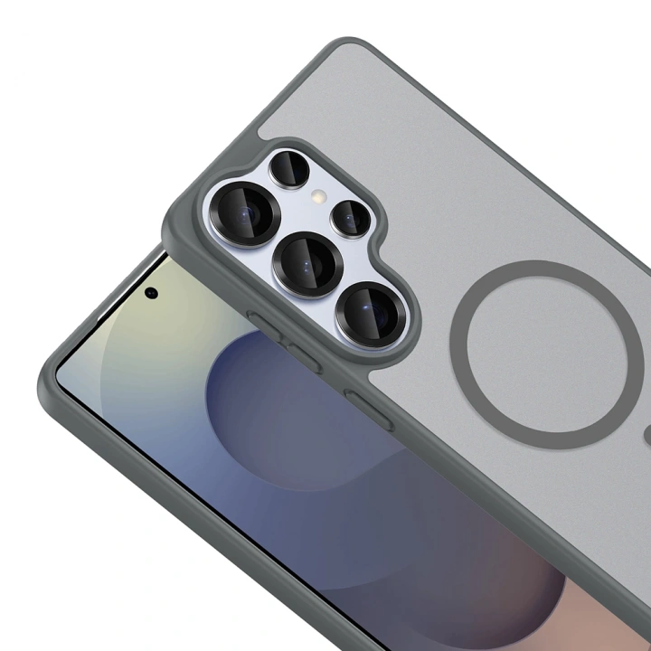 Galaxy S26 Ultra Kılıf M-safe Şarj Özellikli Redclick Babet Kapak