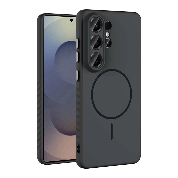 Galaxy S26 Ultra Kılıf M-safe Şarj Özellikli Redclick Tea Kapak