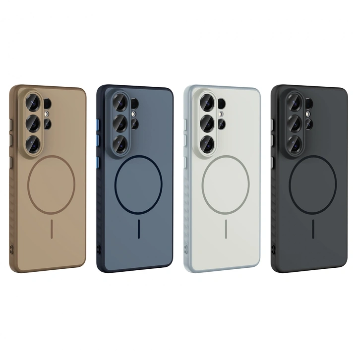 Galaxy S26 Ultra Kılıf M-safe Şarj Özellikli Redclick Tea Kapak