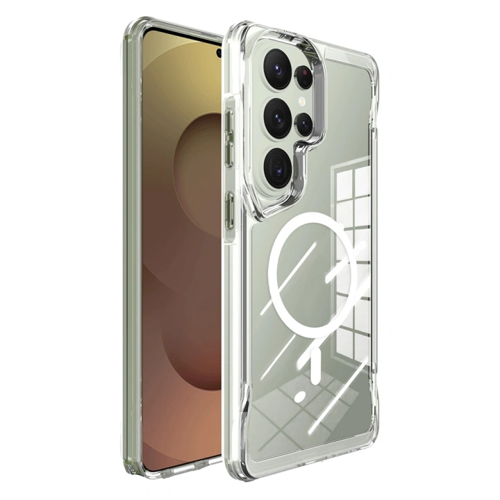 Galaxy S26 Ultra Kılıf Redclick M-safe Şarj Özellikli T-Max M-safe Kapak