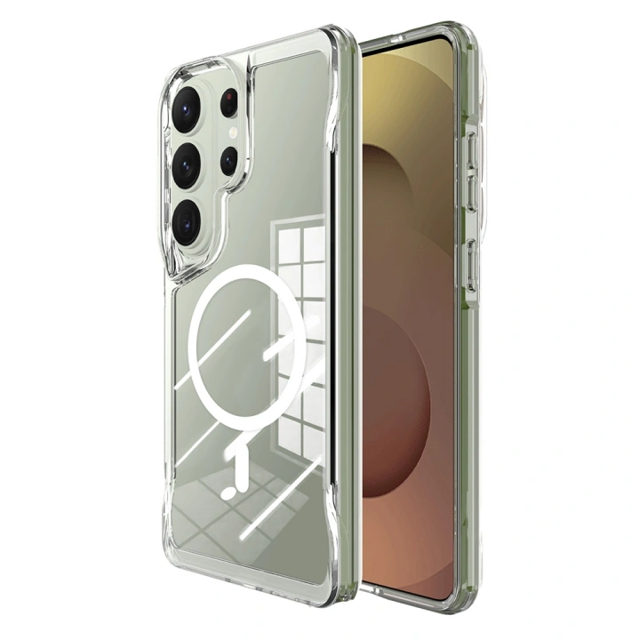 Galaxy S26 Ultra Kılıf Redclick M-safe Şarj Özellikli T-Max M-safe Kapak