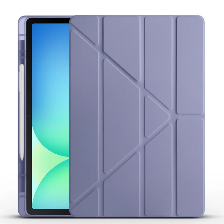 Galaxy Tab S10 FE Plus Kılıf Redclick Tri Folding Kalem Bölmeli Standlı Kılıf