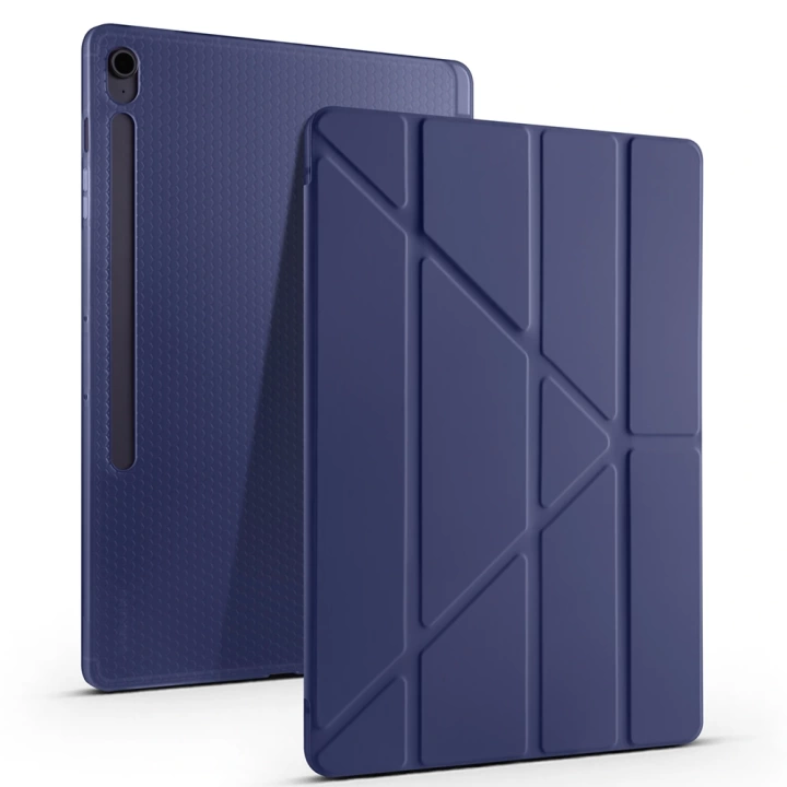 Galaxy Tab S10 FE Plus Kılıf Redclick Tri Folding Kalem Bölmeli Standlı Kılıf