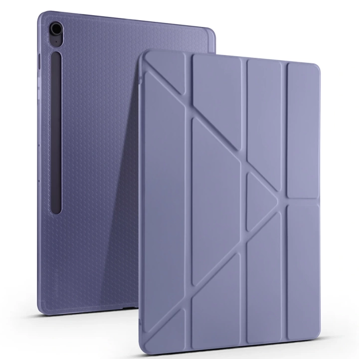 Galaxy Tab S10 FE Plus Kılıf Redclick Tri Folding Kalem Bölmeli Standlı Kılıf