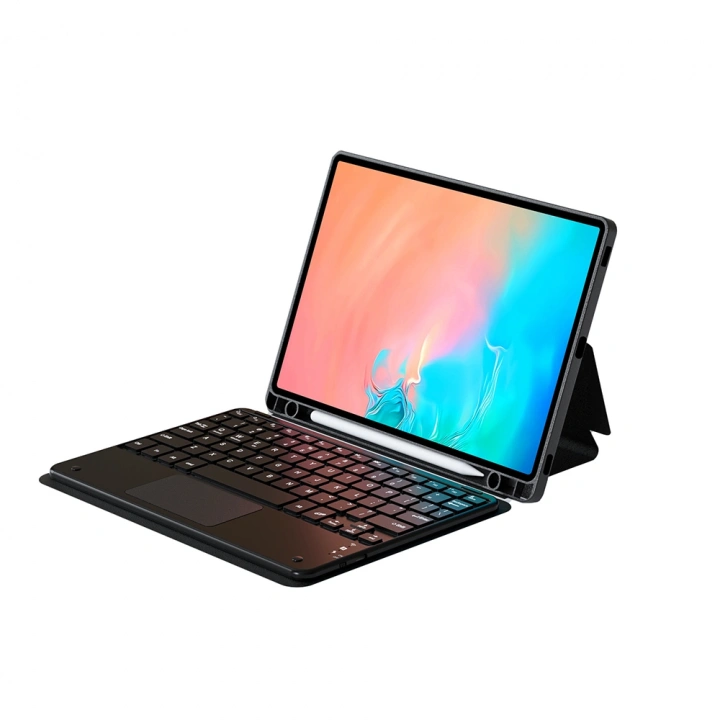 Galaxy Tab S10 FE Redclick Border Keyboard Bluetooh Bağlantılı Standlı Klavyeli Tablet Kılıfı