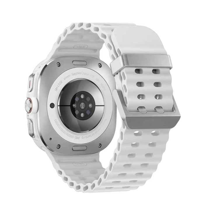Galaxy Watch Ultra 47mm Redclick KRD-118 Tırtıklı Tasarım Silikon Kordon