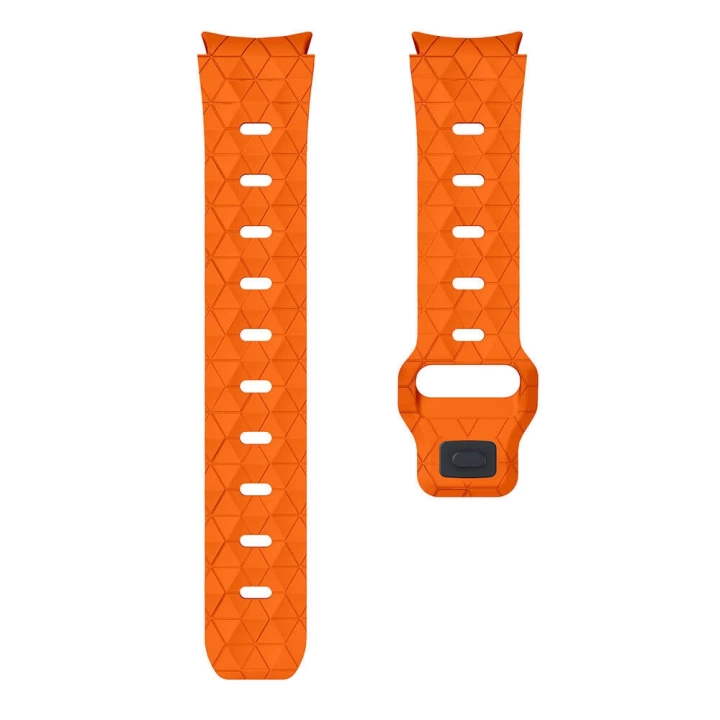 Galaxy Waych 5 44mm Redclick KRD-116 20mm Futbol Desenli Spor Tasarımlı Silikon Kordon