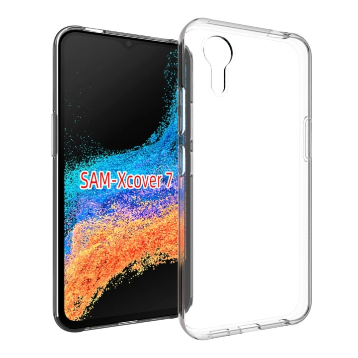 Galaxy Xcover7 Kılıf Redclick Süper Silikon Kapak