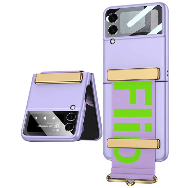 Galaxy Z Flip 3 Kılıf Redclick Flio Kıpta Kapak