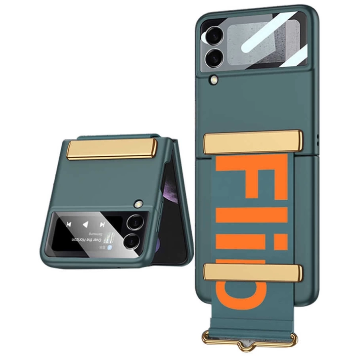 Galaxy Z Flip 3 Kılıf Redclick Flio Kıpta Kapak