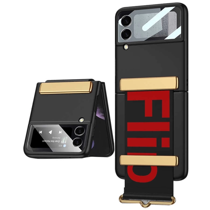 Galaxy Z Flip 3 Kılıf Redclick Flio Kıpta Kapak