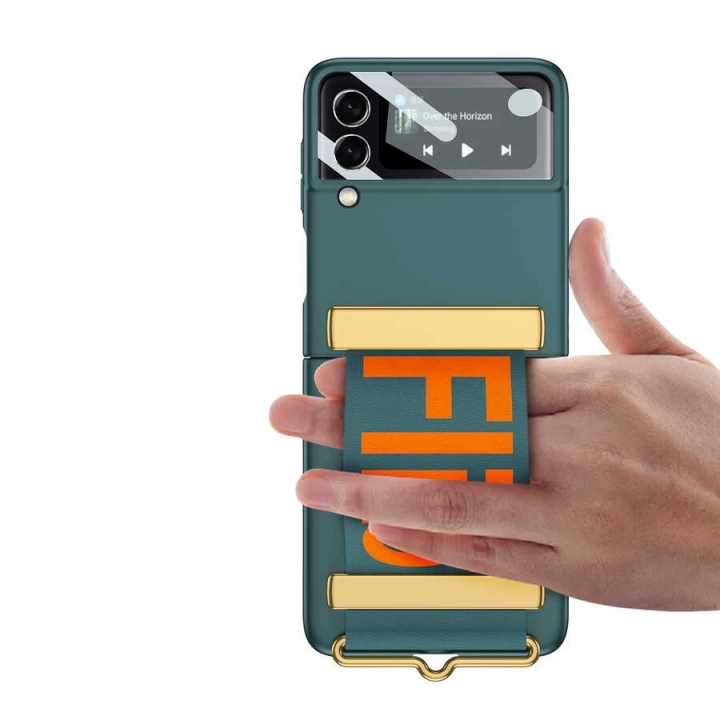 Galaxy Z Flip 3 Kılıf Redclick Flio Kıpta Kapak