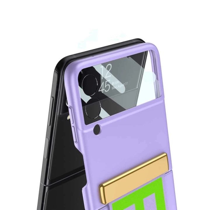 Galaxy Z Flip 3 Kılıf Redclick Flio Kıpta Kapak